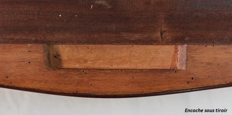 Console Desserte en Acajou, époque Napoléon III – 1850