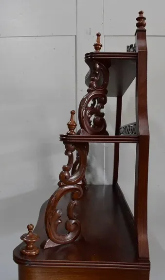 Console Desserte en Acajou, époque Napoléon III – 1850