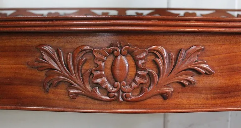 Console Desserte en Acajou, époque Napoléon III – 1850