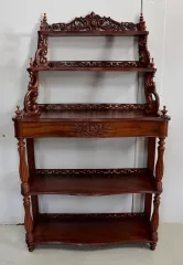 Console Desserte en Acajou, époque Napoléon III – 1850
