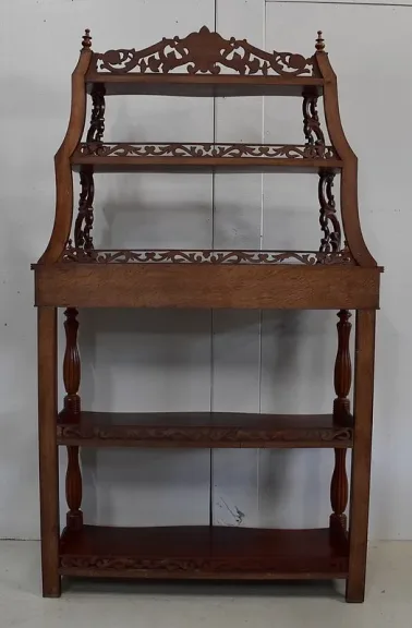 Console Desserte en Acajou, époque Napoléon III – 1850