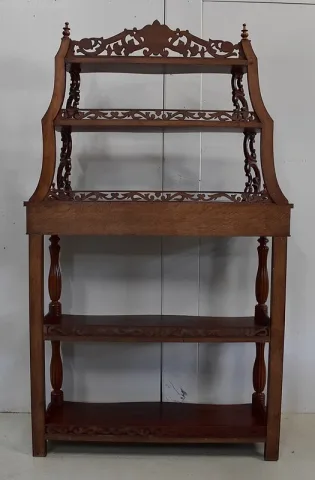 Console Desserte en Acajou, époque Napoléon III – 1850