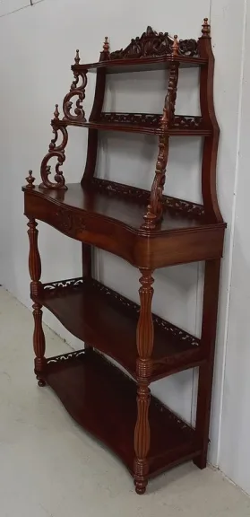 Console Desserte en Acajou, époque Napoléon III – 1850