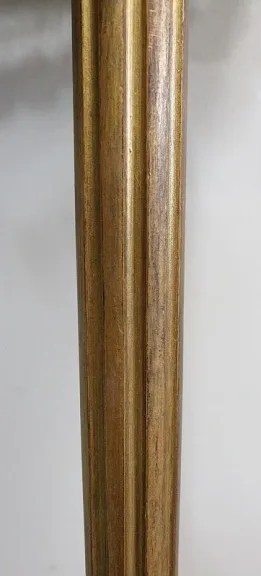 Ensemble Miroir Trumeau et Console Demi-Lune, en Bois Doré – Fin XIXe
