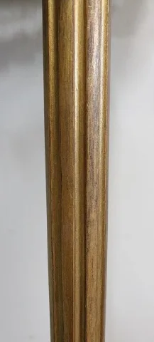 Ensemble Miroir Trumeau et Console Demi-Lune, en Bois Doré – Fin XIXe