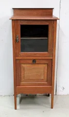 Petit Meuble Vitrine et Porte-Revue – 1920