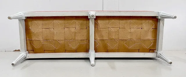Petite Banquette d’Enfant en Hêtre, style Louis XVI – Début XXe