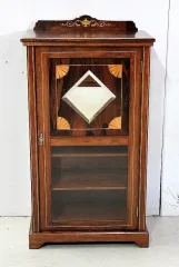 Petite Vitrine en placage de Palissandre – 1920