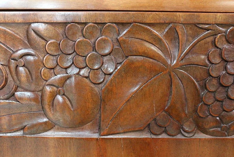 Enfilade Art Déco en Acajou massif – 1920
