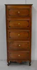 Chiffonnier en Acajou, Transition Louis XV / Louis XVI – XVIIIe