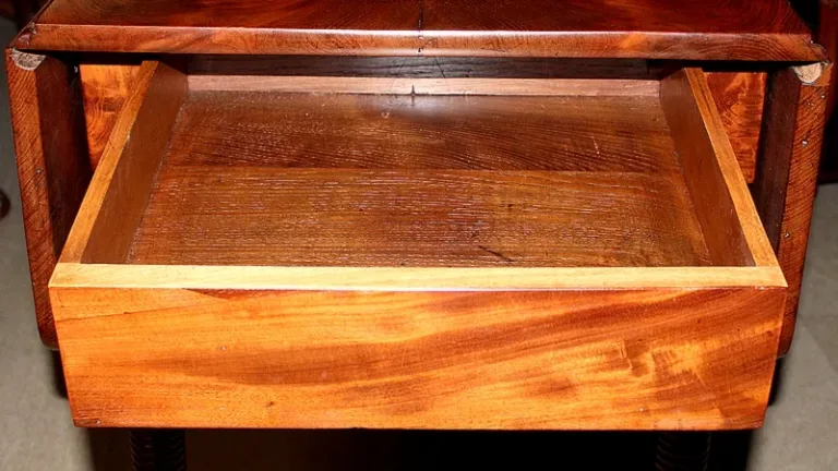 Table Rectangulaire à Abattants, en Acajou de Cuba, époque Louis-Philippe – Milieu XIXe