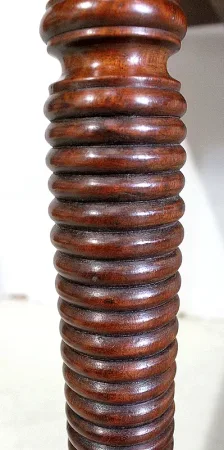 Table Rectangulaire à Abattants, en Acajou de Cuba, époque Louis-Philippe – Milieu XIXe