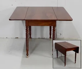 LOUIS PHILIPPE PERIOD DROP LEAF TABLE