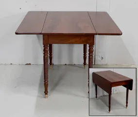 LOUIS PHILIPPE PERIOD DROP LEAF TABLE