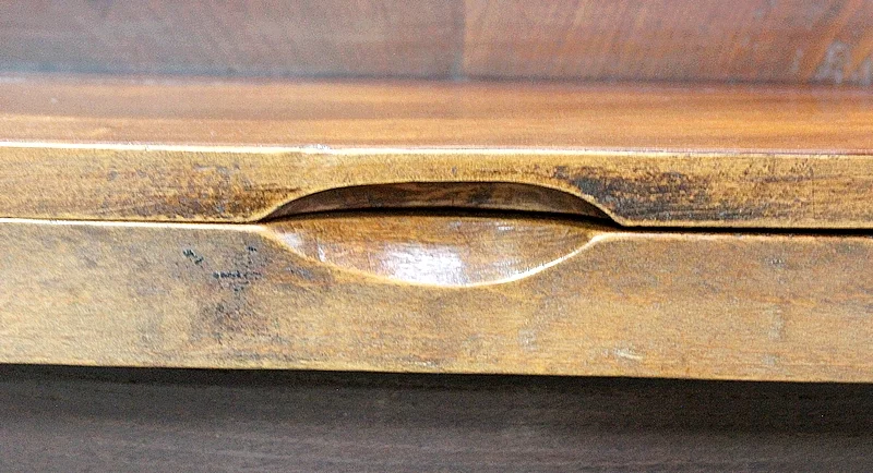 LOUIS PHILIPPE PERIOD DROP LEAF TABLE