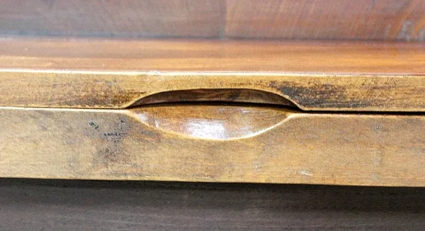 Table Rectangulaire à Abattants, en Acajou de Cuba, époque Louis-Philippe – Milieu XIXe