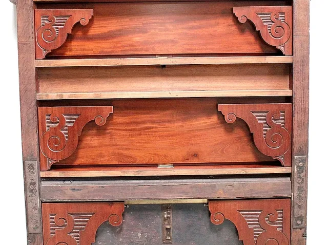 Étagère Murale ou Secrétaire de pied, en Acajou – Fin XIXe