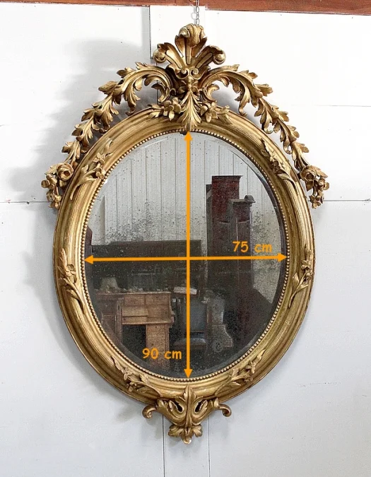 NAPOLEON III PERIOD MIRROR