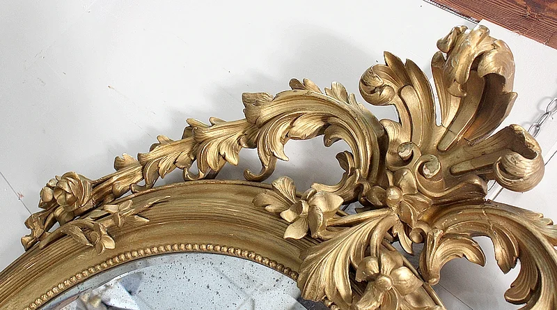 NAPOLEON III PERIOD MIRROR