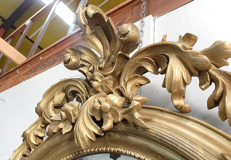 NAPOLEON III PERIOD MIRROR