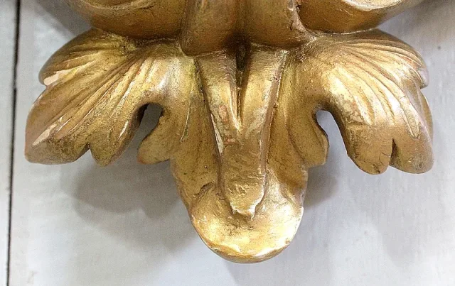 Important Miroir Doré Ovale, époque Napoléon III – XIXe