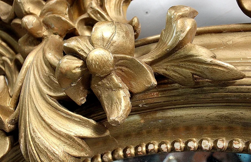 NAPOLEON III PERIOD MIRROR