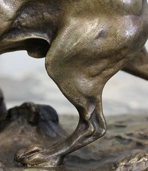 Bronze d’un Chien Braque, de P.J Mêne – Milieu XIXe