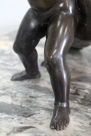 BRONZE STATUETTE VON A. COLLAS