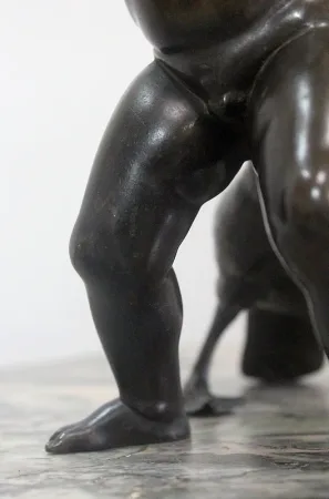 BRONZE STATUETTE VON A. COLLAS