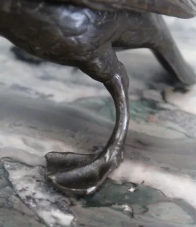 BRONZE STATUETTE VON A. COLLAS