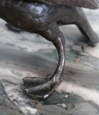 ESTATUILLA DE BRONCE DE A. COLLAS