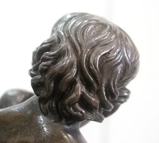ESTATUILLA DE BRONCE DE A. COLLAS