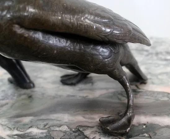 BRONZE STATUETTE VON A. COLLAS