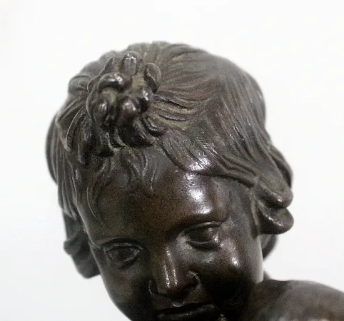 BRONZE STATUETTE VON A. COLLAS
