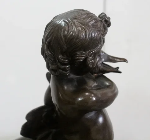 BRONZE STATUETTE VON A. COLLAS