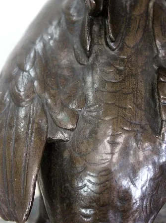 BRONZE STATUETTE VON A. COLLAS