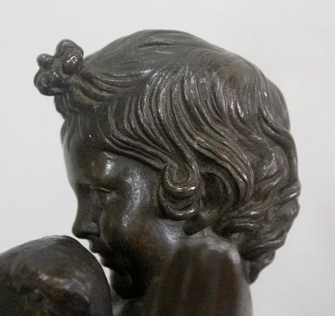 BRONZE STATUETTE VON A. COLLAS