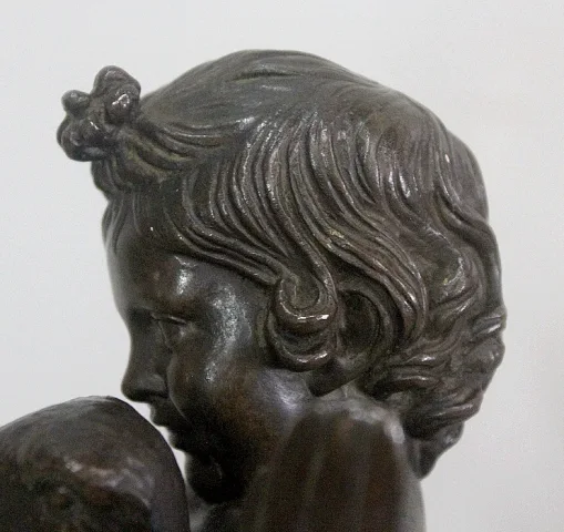 ESTATUILLA DE BRONCE DE A. COLLAS
