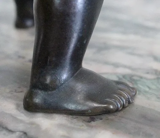BRONZE STATUETTE VON A. COLLAS
