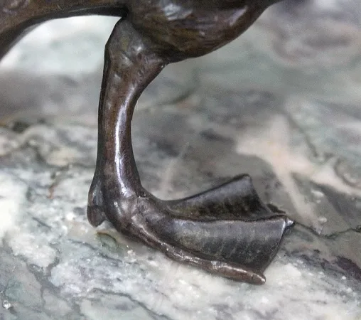 BRONZE STATUETTE VON A. COLLAS