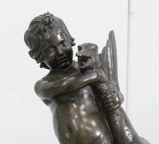 ESTATUILLA DE BRONCE DE A. COLLAS