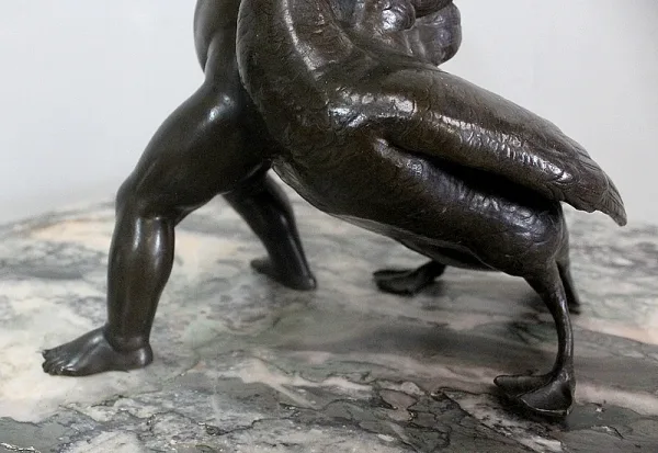 BRONZE STATUETTE VON A. COLLAS