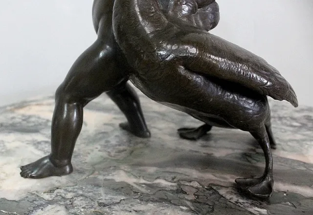 ESTATUILLA DE BRONCE DE A. COLLAS
