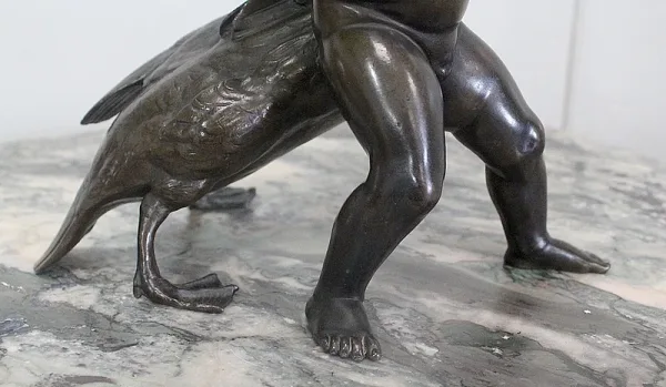 BRONZE STATUETTE VON A. COLLAS