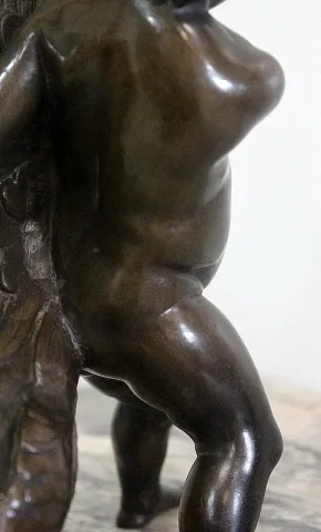 ESTATUILLA DE BRONCE DE A. COLLAS