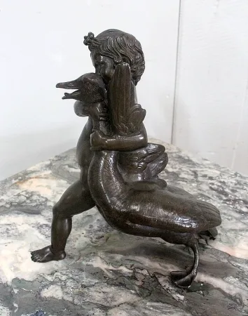 BRONZE STATUETTE VON A. COLLAS