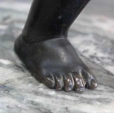 BRONZE STATUETTE VON A. COLLAS