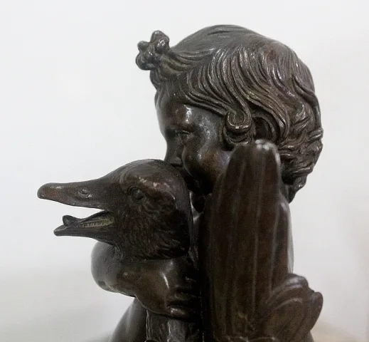 ESTATUILLA DE BRONCE DE A. COLLAS