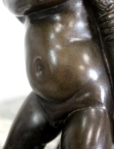 ESTATUILLA DE BRONCE DE A. COLLAS
