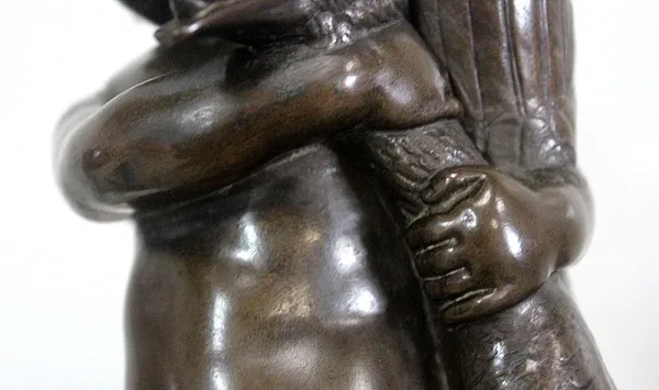 BRONZE STATUETTE VON A. COLLAS